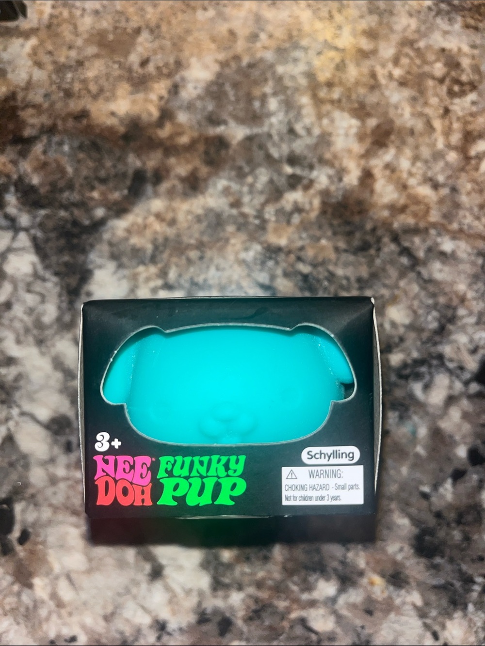 NeeDoh Funky Pup Squishy Toy - Teal